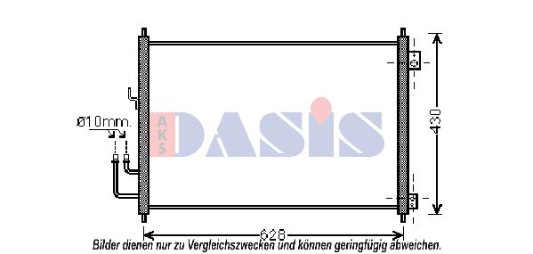 AKS DASIS Kondensaator,kliimaseade 072039N